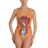 Ato Wear Tiger Lily One-Piece Swimsuit Bright Orange