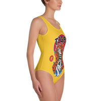 Ato Wear Tiger Lily One-Piece Swimsuit Yellow