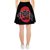 Ato Wear Tiger Lily Skater Skirt Black