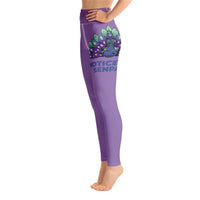 Ato Wear Notice Me Senpai Yoga Pants Purple