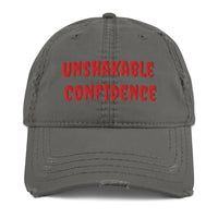 Atmospheric Threads Unshakable Confidence Distressed Dad Hat