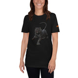 Ato Wear Black Tiger Painted T-Shirt