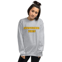 Atmospheric Threads Intentional Vibes BOLD Sweatshirt