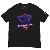 Neon Lights Black Panther 80s T-Shirt
