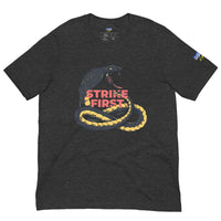 Neon Lights Strike First T-Shirt