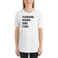 Atmospheric Threads Flowers Bloom And Fade T-Shirt