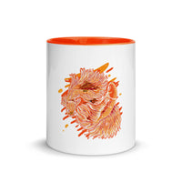 Ato Wear Orange Betta Mug with Color Inside