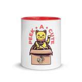 DC Unique Peek-A-Cute Lucky Mug with Color Inside