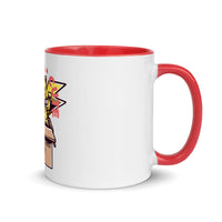 DC Unique Peek-A-Cute Lucky Yellow Mug with Color Inside