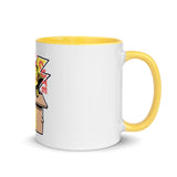 Ato Wear Peek-A-Cute Yellow Mug with Color Inside